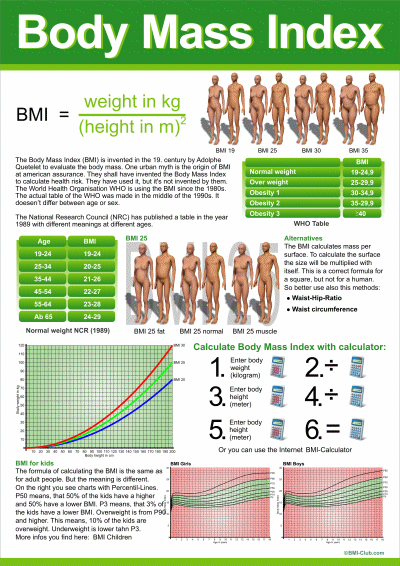 BMI Chart  BMI Calculator